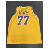 Autographed Doncic Jersey.