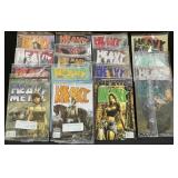 NOS Heavy Metal Comic Books.
