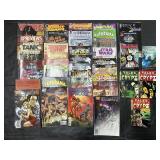Marvel, DC Comics, Futurama Comic Books.