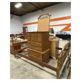 Jamestown Sterling Cherry Bedroom Suite.
