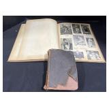 Vintage Baseball Scrap Book & Holy Bible.