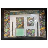 Cosmic Frog NOS Space Alien Desk Set.