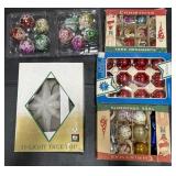 Vintage Glass Christmas Ornaments