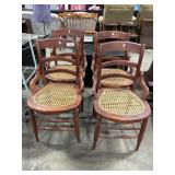 (4) Victorian Eastlake Style Side Chairs