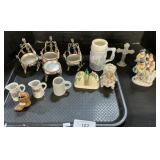 Figurines, S&P Shakers, Mini Pitchers, Stein.