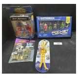 DC Superman Action Figures, Angry Birds Watch.