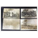 Early 19th C. Pennsylvania B&W Post Cards.