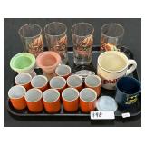 Ochoko Sake Cups, Donkey Glasses.