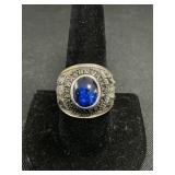 10 KT Gold 1972 Lebanon Valley College Class Ring,