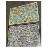1990ï¿½s Berks Country Adv Map Posters.