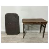 FEC 17 Desk & Wooden Folding Table.