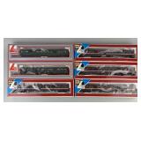 6 Lima Train Passenger Cars.