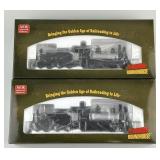 2 NOS RoundHouse B&O Steam Locomotives.