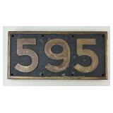 Railway Sign 595.
