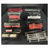 Marx & Lionel Train Engines & Cars.