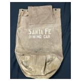 Santa Fe Dining Car Canvas Linen Bag.