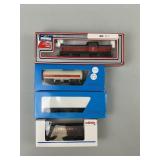 Train Cars, Tank Cars, Flat Cars, Boxcars.