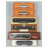 Lilliput Passenger Train Cars, Perfo Freight Cars.
