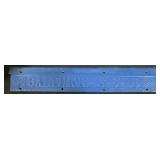 Cast Iron Baltimore & Ohio Vestibule Floor End.