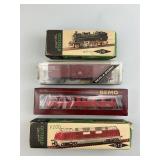Locomotive Engines, Passenger & Freight Car.