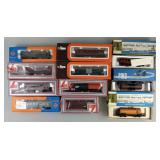 Train Cars, Tanker Cars, Passenger Cars, Box Cars.