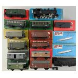 Engines, Passenger Cars, Reefers, Boxcars, Switch