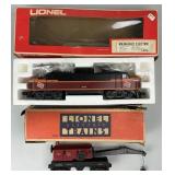 Lionel Locomotive Engine & Bucyrus Erie Crane.