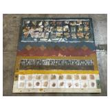 Large 1969 Gerhart Oil On Canvas Painting.