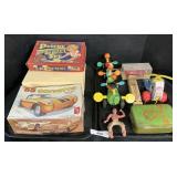Boy Scouts First Aid Kit, Model Car, Fisher Price.