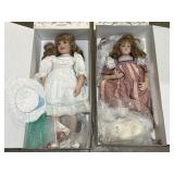 Pair of Large American Girl Dolls.