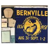 Bernville Flag, Transportation Ephemera.