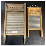 Primitive & Texas State Fair Souvenir Wash Boards
