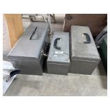 (3) Craftsman Tool Boxes.