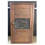Antique Numetal Weather Strip Store Display.