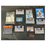 Super Nintendo Games W/ Instuctions, Paperboy.