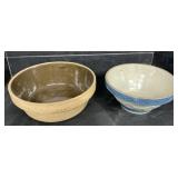 Cook-Rite & Salt Glazed Stoneware Bowls.