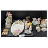 Easter & Bunny Figurines & Decor.