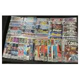 Marvel, Star Trek & Conan The King Comic Books.