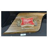 Miller Light Beer Adv. Lighted Sign.