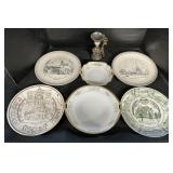 Palmyra Plates, Vapo-Cresolene Lamp, Nippon.
