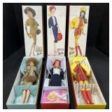 3 NOS Vintage Barbie Dolls W/ Boxes
