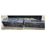 Pair Of Sony Boombox Stereos.