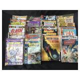 Large Lot Of Comic Books.