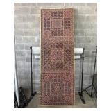 Gold Framed Turkish Kilim Rug.