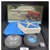 Drag Race Game, Wrench, Zippo Tape Measure.