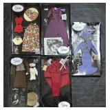5 Ashton Drake Gene Doll Outfits.