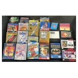 Nintendo Boxes & Instruction Booklets.