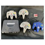 Nintendo 64 Control Deck, Controllers, Memory Card