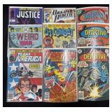 9 Vintage Comic Books.