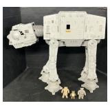 Star Wars AT-AT Walker & Ewok Action Figures.